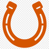 Vector art horse shoe template for Cricut and laser cutting