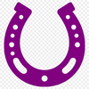Free horse shoe SVG template for Cricut and laser cutting