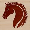 Vector Horse Silhouette A simple outline of a horse in vector format.