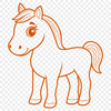 Free Horse Vector Image In SVG For Free Download