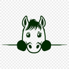 Horse Image In SVG, PNG, PDF And DXF Formats