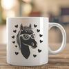 Unique Horse Printable Image DXF - Free Download