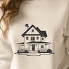 Simple 2D House Illustration A simple 2D house illustration in vector format.