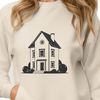 Beautiful House Clip Art House illustration in vector format, suitable for digital cutting machines and laser cutters.