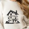 Free Building Clipart Design A simple house illustration designed as vector art for various digital projects.