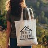 Free SVG Home Design A simple 2D illustration of a house in vector format.