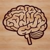 Simple Brain Design Vector Art A simple line drawing representation of the human brain, suitable for illustration or design purposes.