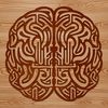 Detailed Brain Anatomy Vector Diagram Vector diagram showing the internal components of a human brain in detailed format.