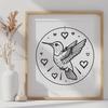 Stunning Hummingbird - Glowforge SVG