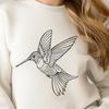 Free Hummingbird In SVG, PNG, PDF And DXF File Formats - Free