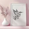 Free Hummingbird Printable Artwork