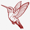 Artistic Bird Artwork - Free PNG Download