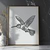 Stunning Hummingbird - For Sublimation Project