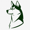 Creative Husky Printable Image In DXF For Free Download