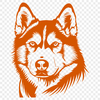 Free Unique Husky Clipart