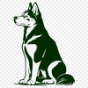 Artistic Husky In DXF - Free Download