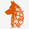 Dog Vector Drawing In DXF File Format For Free Download