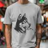 Husky Design In SVG File Format For Free Download