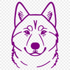 Free Unique Husky Clip Art