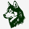 Creative Husky In DXF - Free Digital Download