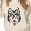 Beautiful Husky In SVG & PNG