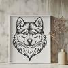 Creative Husky - Laser DXF