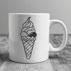 Free Vector Clip Art of a Scoop of Ice Cream A colorful illustration of a scoop of ice cream on a cone with sprinkles.