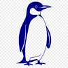 Free Penguin Illustration in Vector Format Illustrative representation of a penguin, a flightless bird native to Antarctica, in vector format.