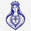 Sacred Icon SVG File Illustration of a Catholic icon, symbolizing devotion and faith, available in vector format.