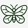 Beautiful Butterfly Stencil - Free DXF