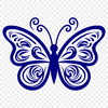 Artistic Butterfly Vector Art - Free PNG Download