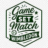 Tennis Motivation SVG Clipart Tennis quote illustration in vector format, ideal for commercial or personal use with cutting machines like Cricut.