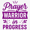 Vector design featuring motivational phrases about faith, suitable for various uses such as crafting or digital projects.