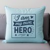 Inspiring quotes about cancer survivorship in a clean vector design.