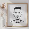 Generic Male Figure Vector Illustration SVG illustration of a generic male figure, ideal for vector art and design projects.