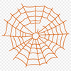 Detailed Vector Stencil Template A detailed vector illustration of a spider web, suitable for digital design and cutting applications.