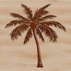 Free Vector Palm Design for Cutting Machines Illustrative palm tree design for vector art and cutting machine templates.