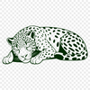 Vector Art Big Cat Design Large wild cat species illustration in vector format.