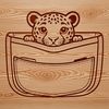 Close-up vector illustration of a jaguar's face, suitable for various designs and crafts.