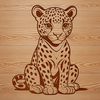 Majestic Jaguar Vector Art A detailed vector illustration of a jaguar, a large cat species native to the Americas.