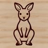 Cute Cartoon Character SVG Illustration An SVG vector illustration of a cartoon animal character.