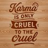 Beautiful Karma Quote SVG Icon Quote graphic with Karma theme, suitable for commercial use.