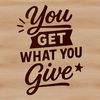 Inspiring Karma Quote Design Karma Quote SVG vector design for personal and commercial use.