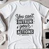 Inspirational Karma Symbol Karma quote symbol with inspirational text in a simple vector design.