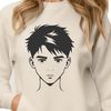 Cute Boy Illustration Young boy illustration in vector format.