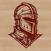 Knight in Full Armor SVG Icon A medieval knight standing proudly with his head held high.
