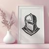 Knight In SVG Format - Free Commercial Use License