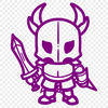 Cute Knight In SVG, PNG, PDF And DXF File Formats - Free