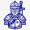 Free Creative Knight Vector Image