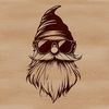 Dwarf-Like Creature in Trendy Shades A small mythical creature with the head and body of a dwarf-like being wearing trendy sunglasses.